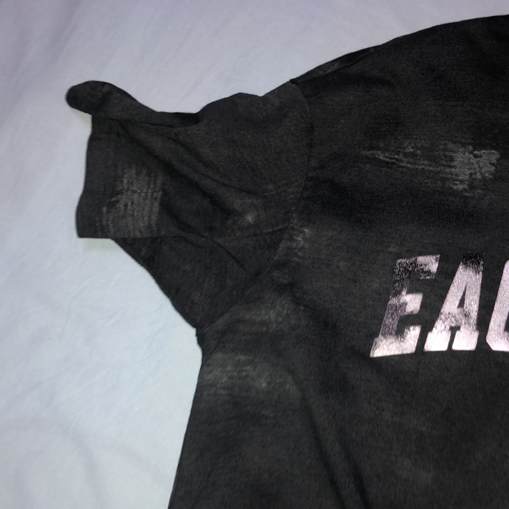Men's black short-sleeved T-shirt - Picture 6 of 12